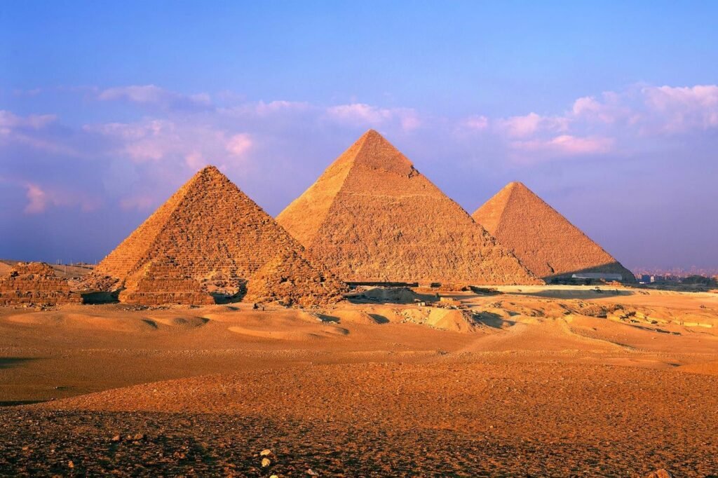Pyramides of Gizeh